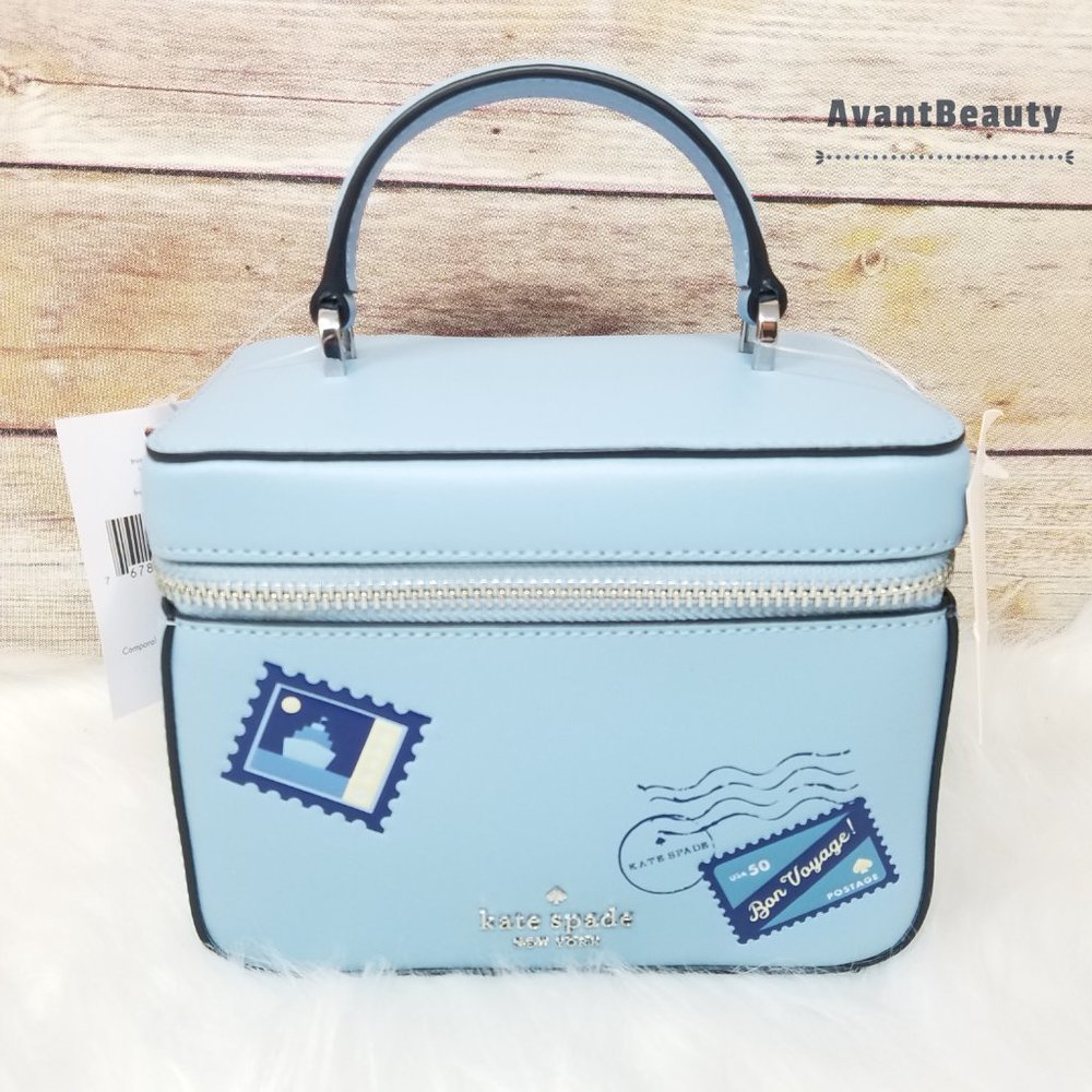 Kate Spade Trunk Crossbody Off the Grid Fresh Blue - Picture 1 of 13